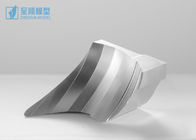 Geschwärzte Aluminium-Bearbeitungsteile CNC, anodisierende Aluminiumteile SLS SLA